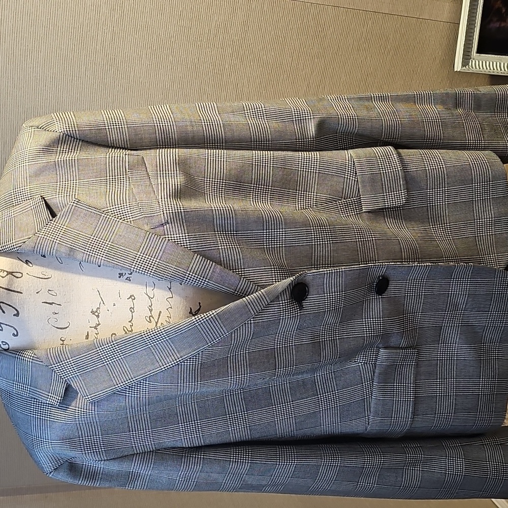 BRAND NEW TALBOTS BLAZER...SIZE 18....BLACK AND WHITE - Picture 6 of 10